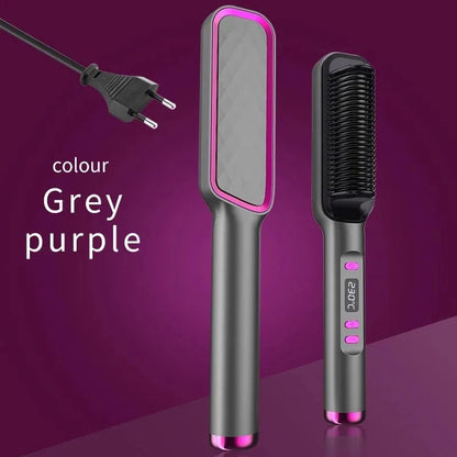 Electric Hot Comb Hair Straightener