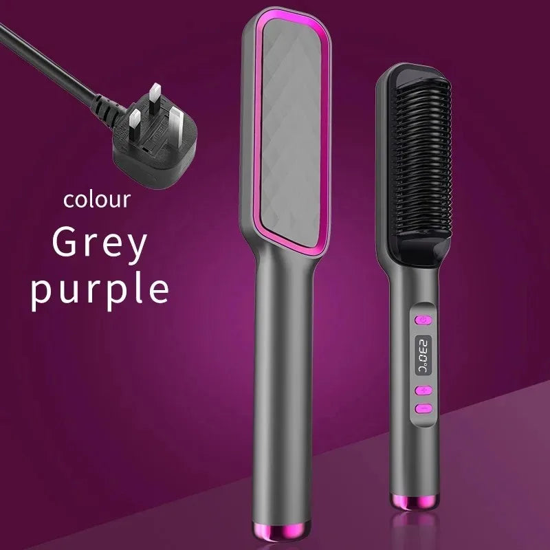 Electric Hot Comb Hair Straightener