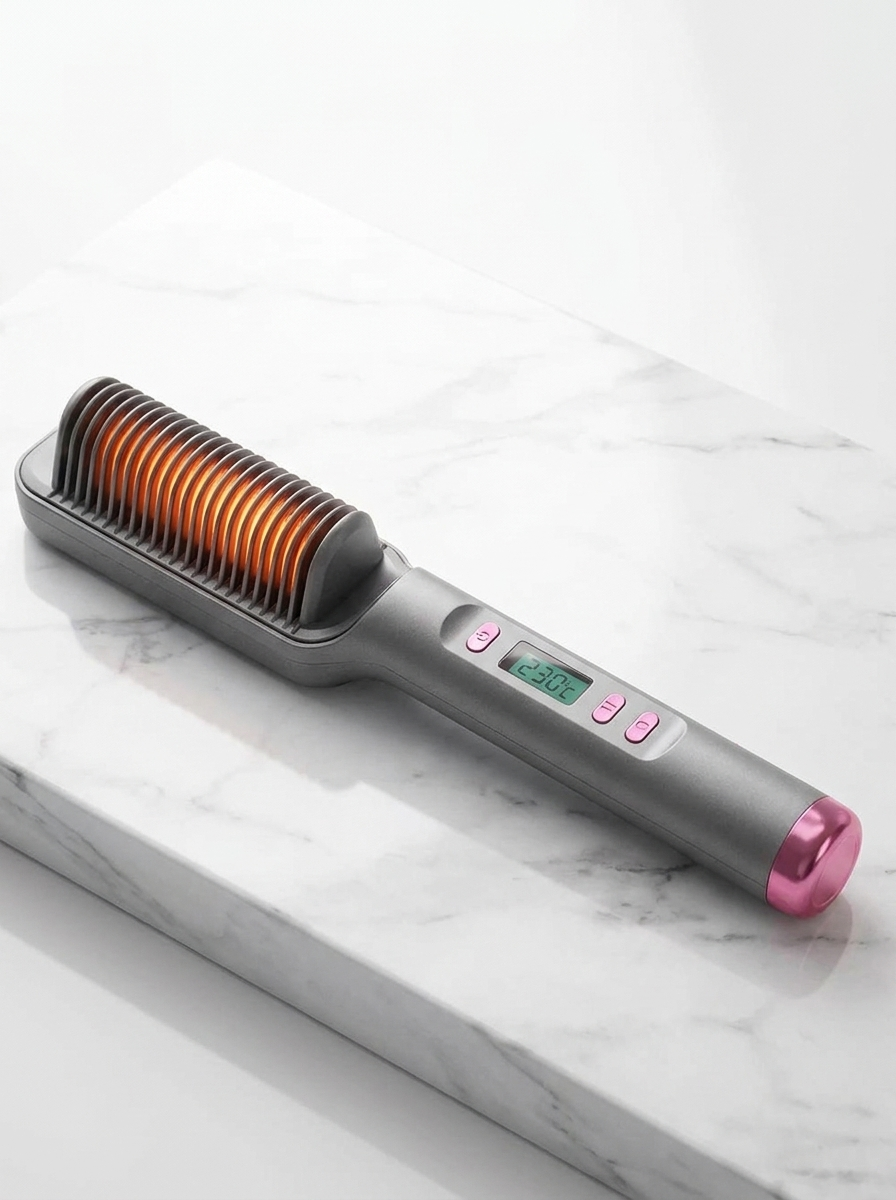 Electric Hot Comb Hair Straightener - hero