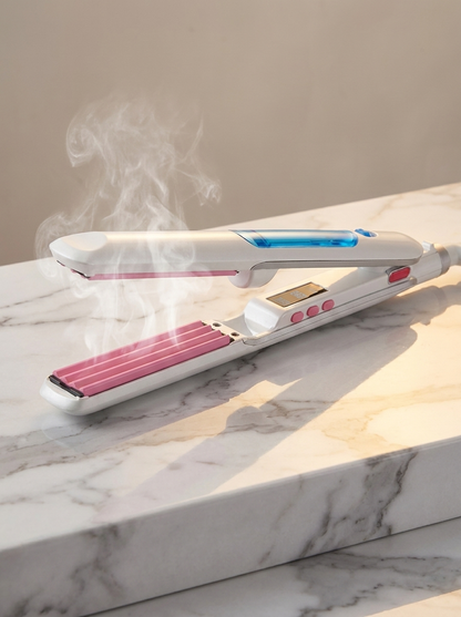 3D Steam Hair Straightener Flat Iron - hero