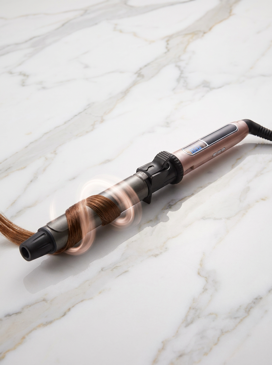 Rosétek Professional Rotating Curling Iron - hero