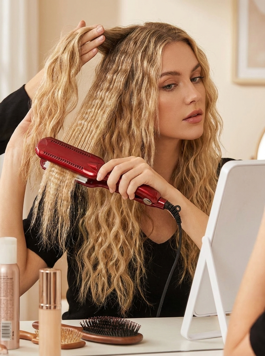 Rosétek Titanium Crimping & Wave Iron - lifestyle