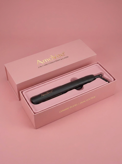 2-in-1 Hair Straightener and Curler 15s - packaging