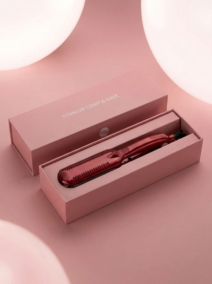 Rosétek Titanium Crimping & Wave Iron - packaging